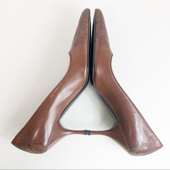 Prada Milano made in Italy pump brown size 36 - Picture 5 of 9